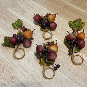 Set of 4 Napkin Rings